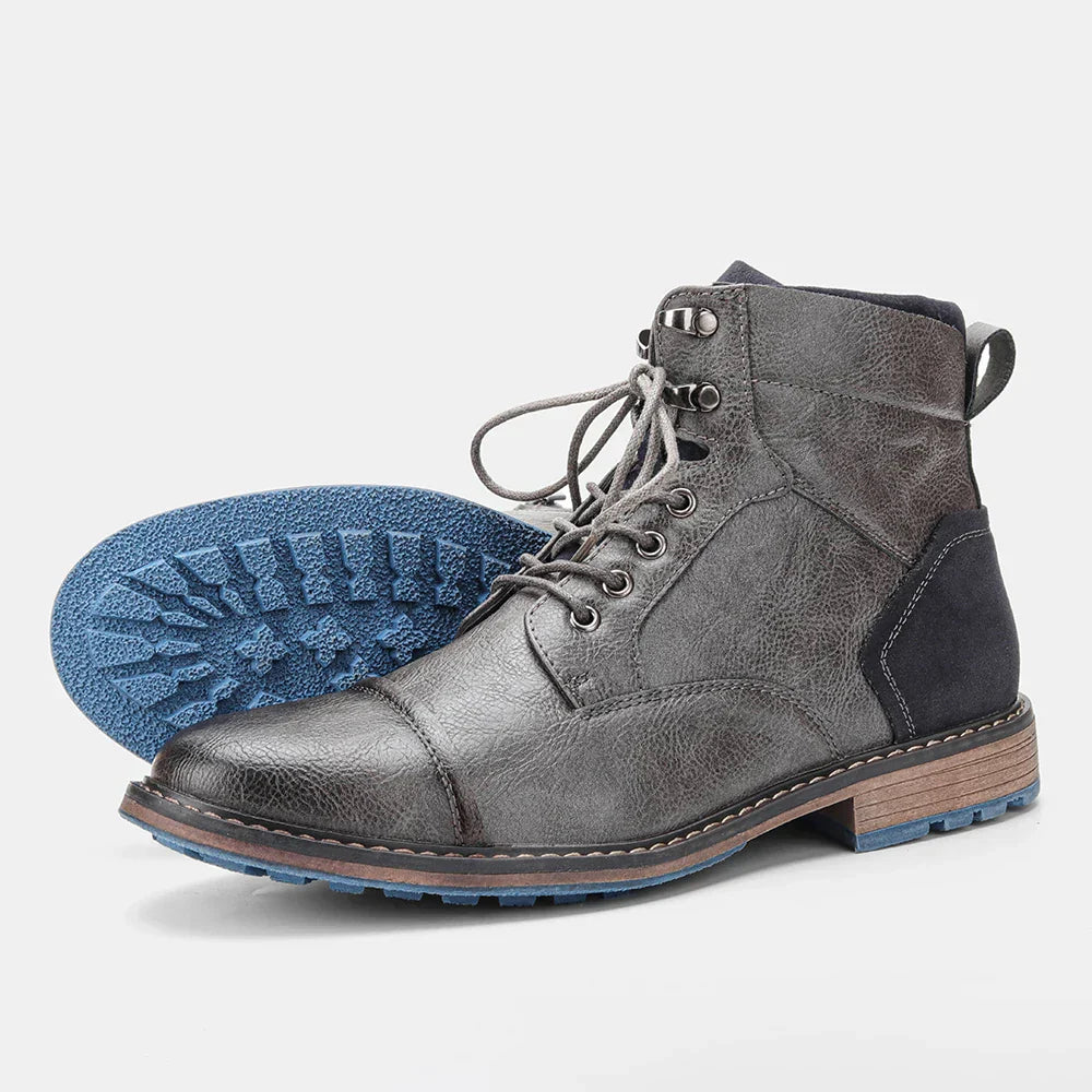 Knox | Timeless Leather Ankle Boots for Men