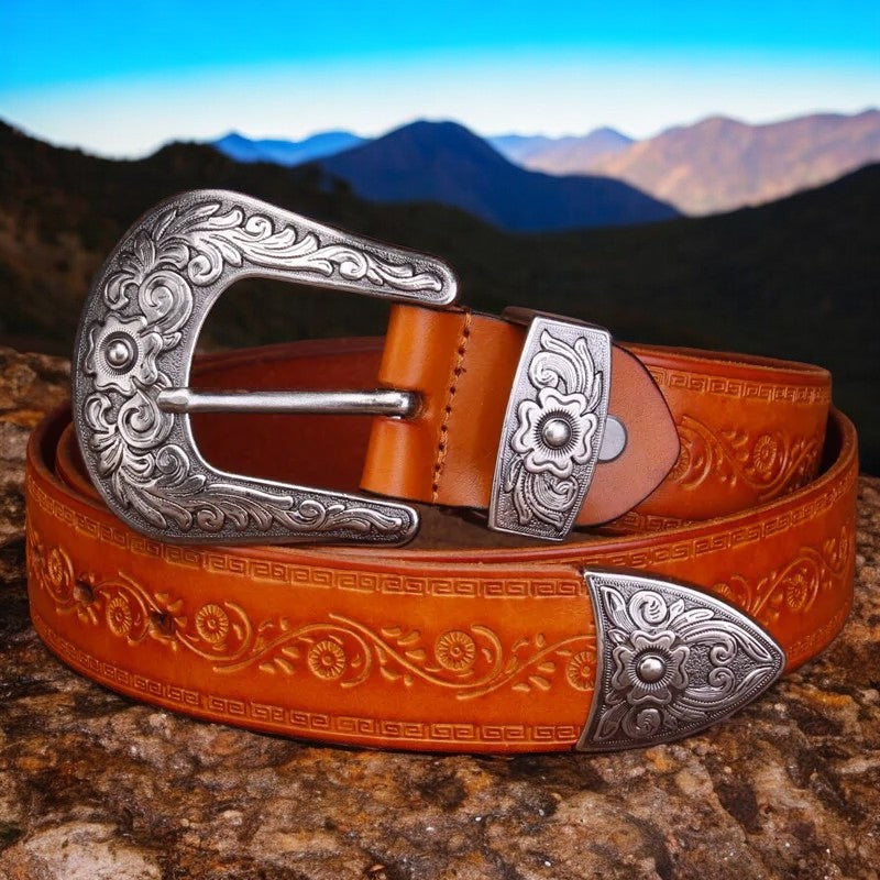 Knoxville Men's Western-Inspired Belt