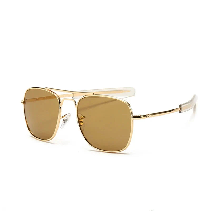 Byron | Men's Classic Aviator Sunglasses - Premium Military-Grade Optical Quality