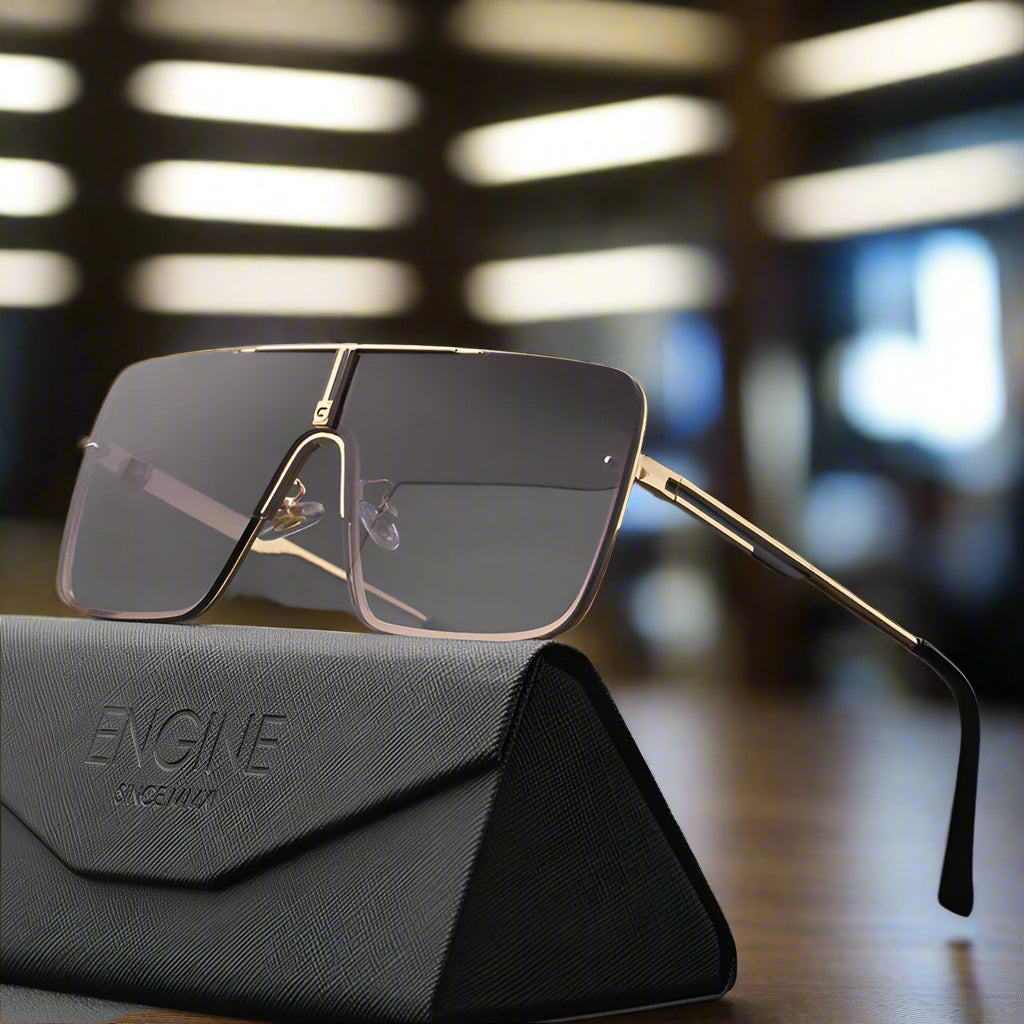 Kotor | Men's Oversized Square Sunglasses-Modavendi