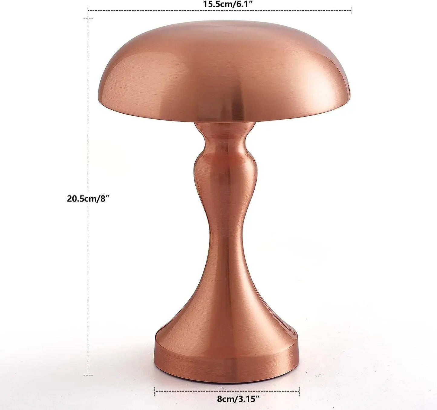 Stylish Rechargeable Touch-Sensor LED Table Lamp – Wireless Night Light for Effortless Ambiance