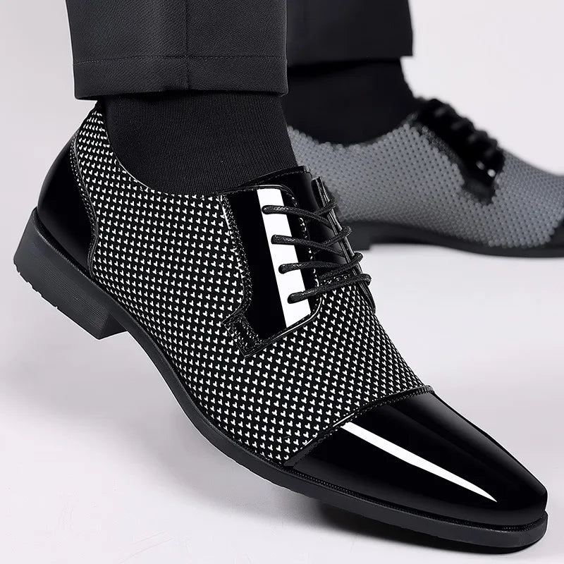 Cloudcroft | Timeless Men's Patent Leather Oxford Shoes