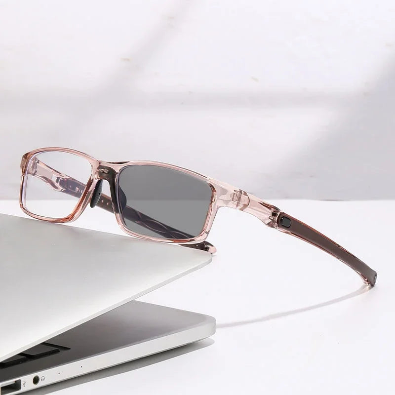 Ashton | TR90 Multifocal Photochromic Reading Glasses Featuring Blue Light Blocking Technology