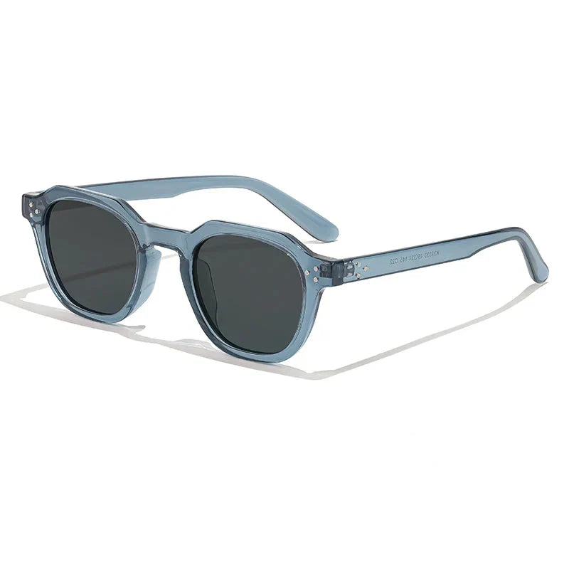 Galle Men's Retro Polarized Sunglasses - Lightweight TR90 Frame