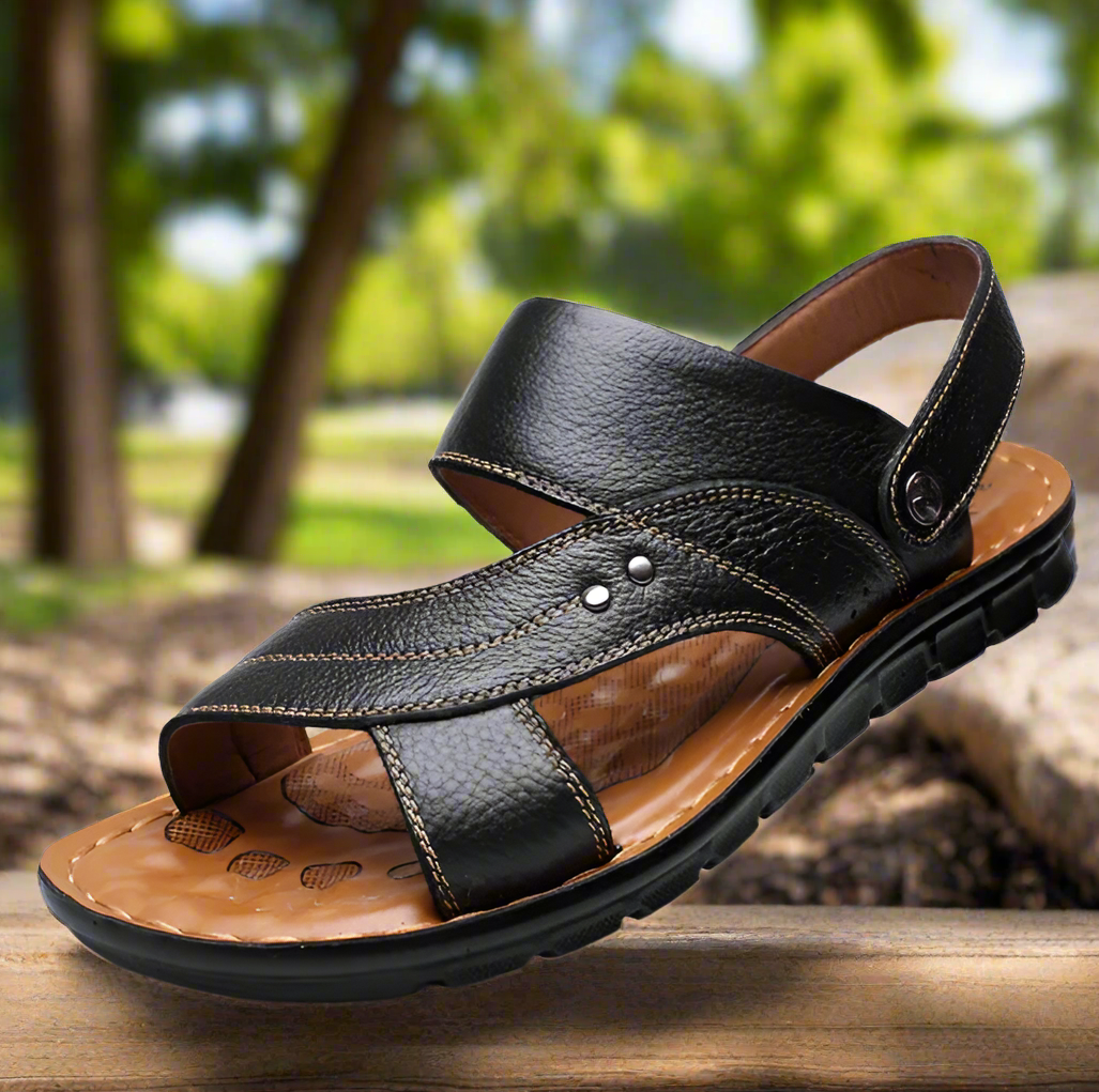 Beau - Classic Summer Leather Sandals for Men
