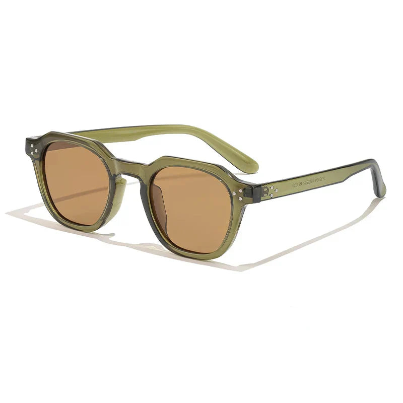 Galle Men's Retro Polarized Sunglasses - Lightweight TR90 Frame
