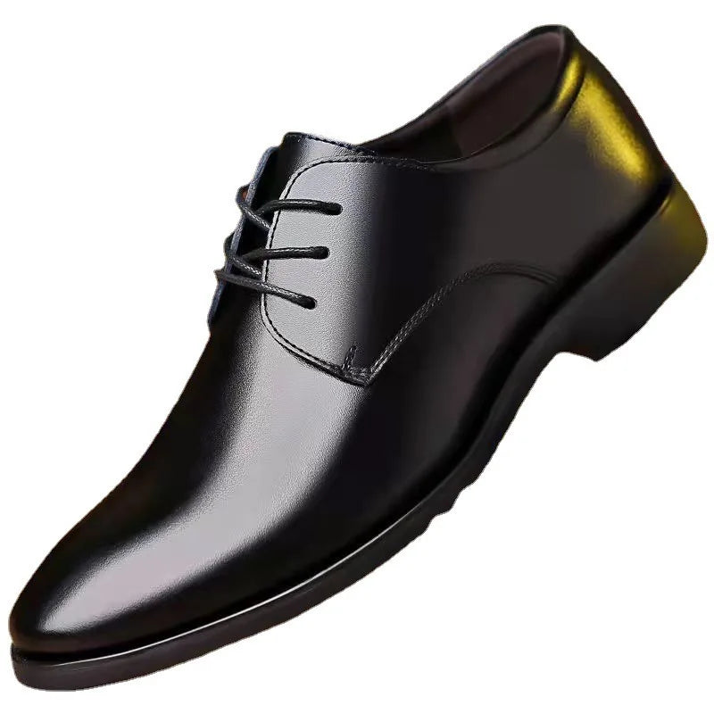 Ferndale | Men's Casual Leather Dress Shoes with Height Boost - British Style