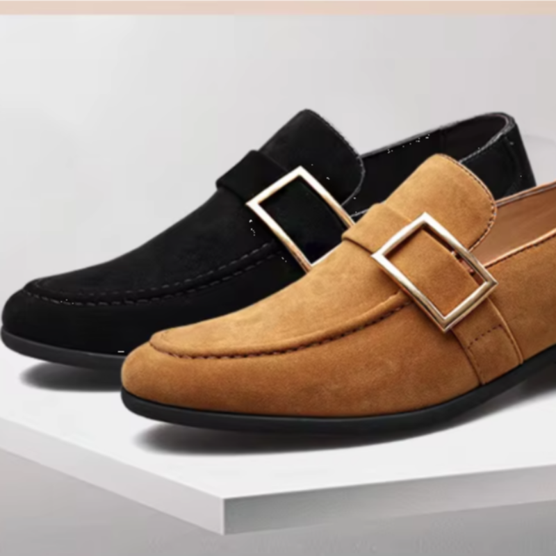 Telluride | Men's Leather and Suede Formal Loafers