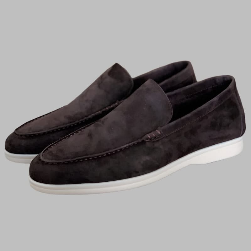 Damian | Classic Suede Loafers for Men - Timeless Old Money Elegance