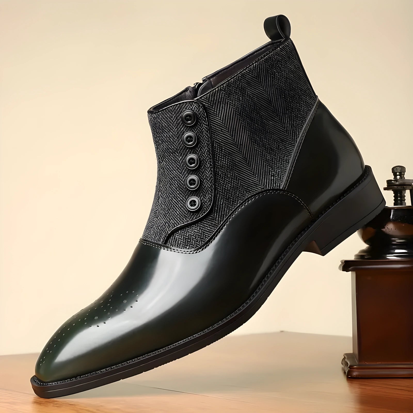 Rupert | Chelsea Leather Ankle Boots