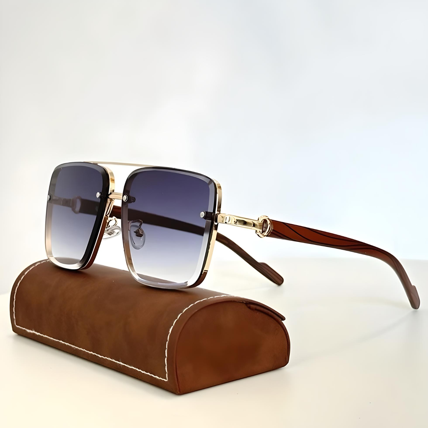 Cali | Classic Window-Style UV Protection Shades for Men - Ideal for Summer Wear