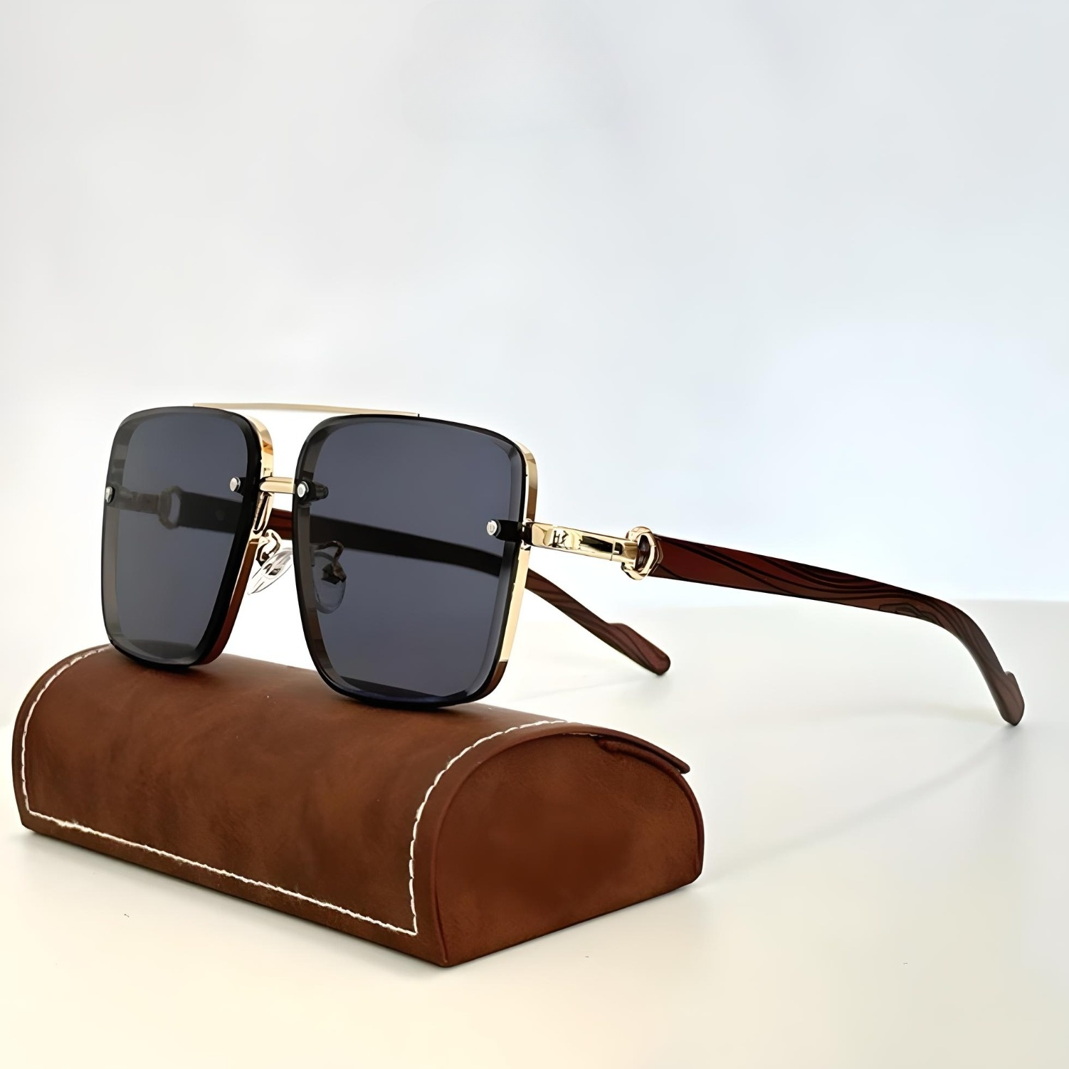 Cali | Classic Window-Style UV Protection Shades for Men - Ideal for Summer Wear