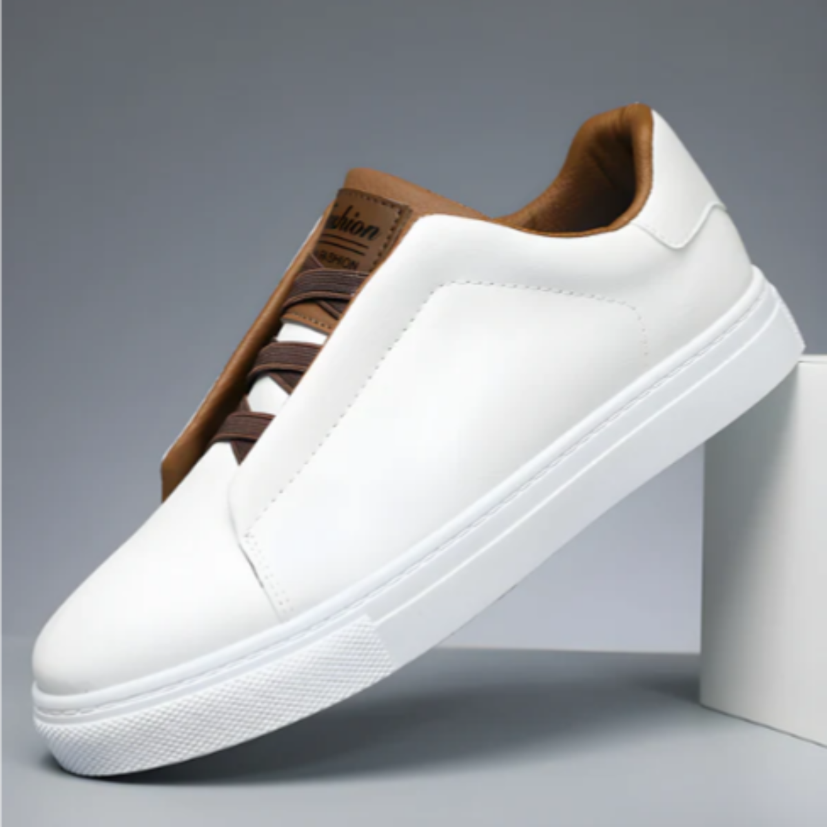 Jax | Men's Classic Leather Sneakers - Timeless Style