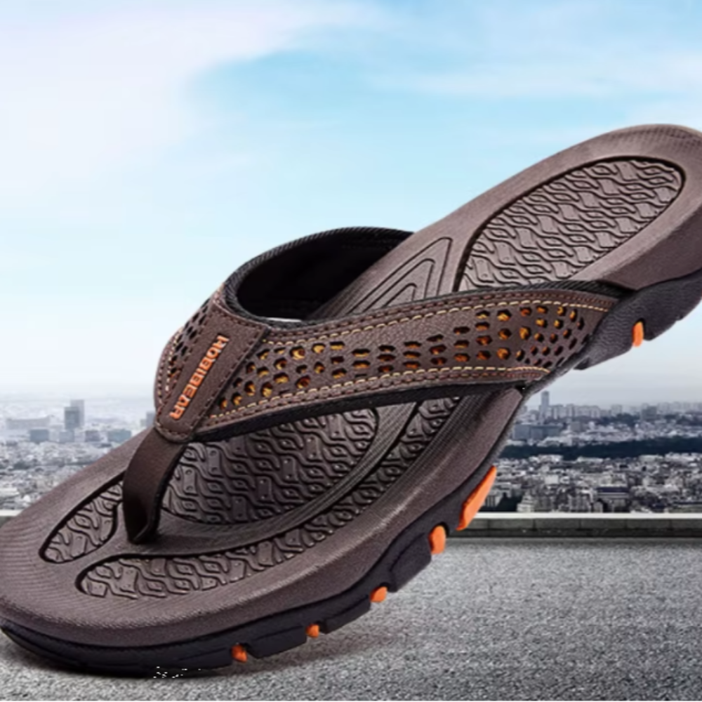 Vintage-Inspired Men's Flip Flops