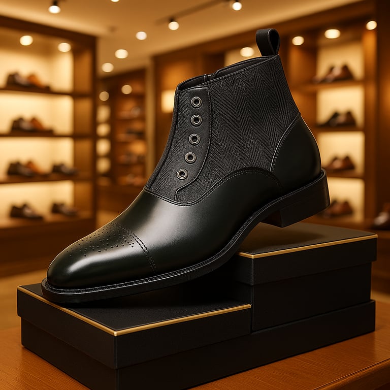 Rupert | Chelsea Leather Ankle Boots