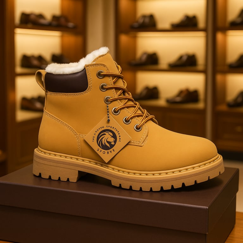 Nome | Men's Premium Leather High-Top Boots