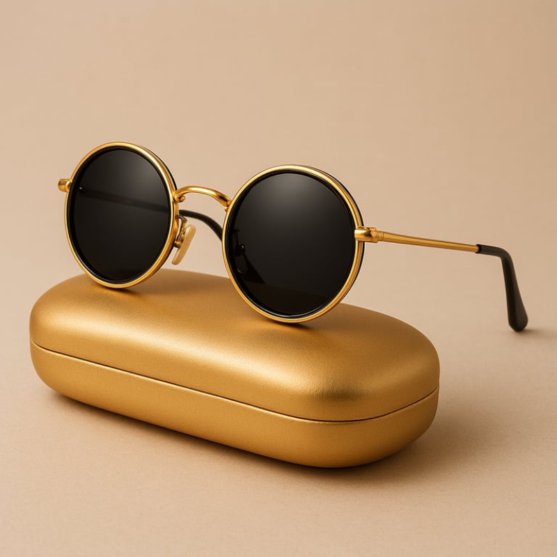 Riga | Men's Sleek Metal Sunglasses