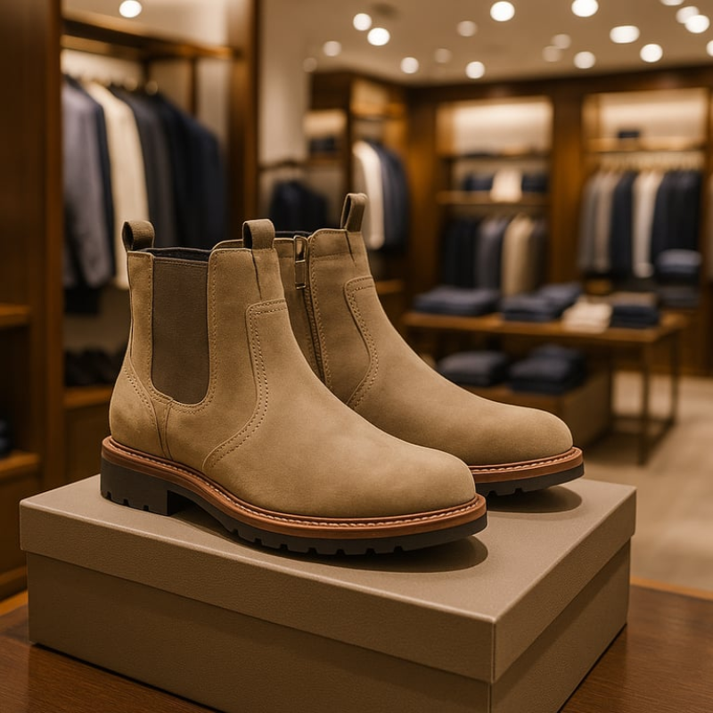 Adler - Artisan Crafted Retro Leather Chelsea Boots for Men-Modavendi